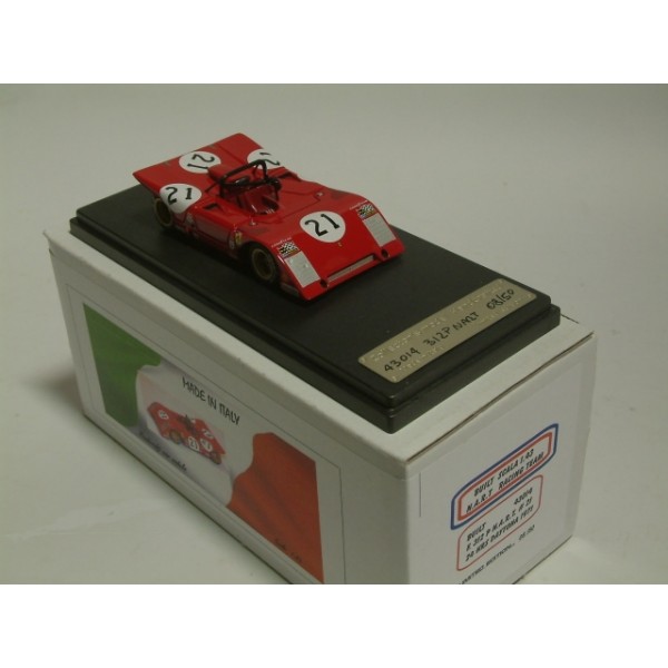 Ferrari 312 P #21 NART Racing Team 24 Hrs Daytona 1971 - Built 1:43